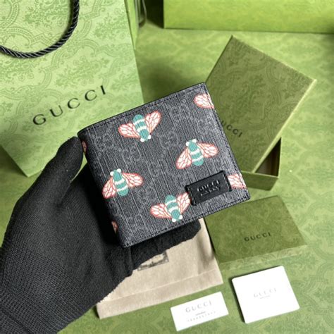 gucci bestiary wallet|Gucci Bestiary mini wallet with bees .